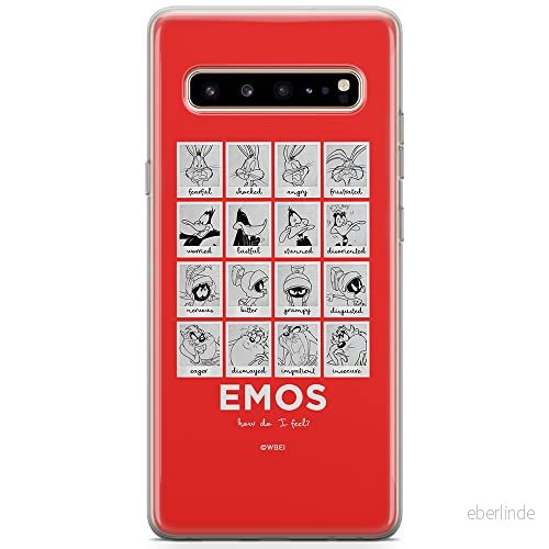 ERT GROUP Mobiltelefonskal för Samsung S10 5G original och officiellt licensierad Looney Tunes mönster 008 anpassad till mobiltelefonens form, TPU fodral 5904805505492
