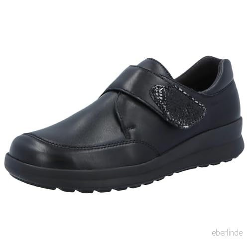Berkemann Venita sneakers för kvinnor, svart blank, 38 2/3 EU 4049261852993