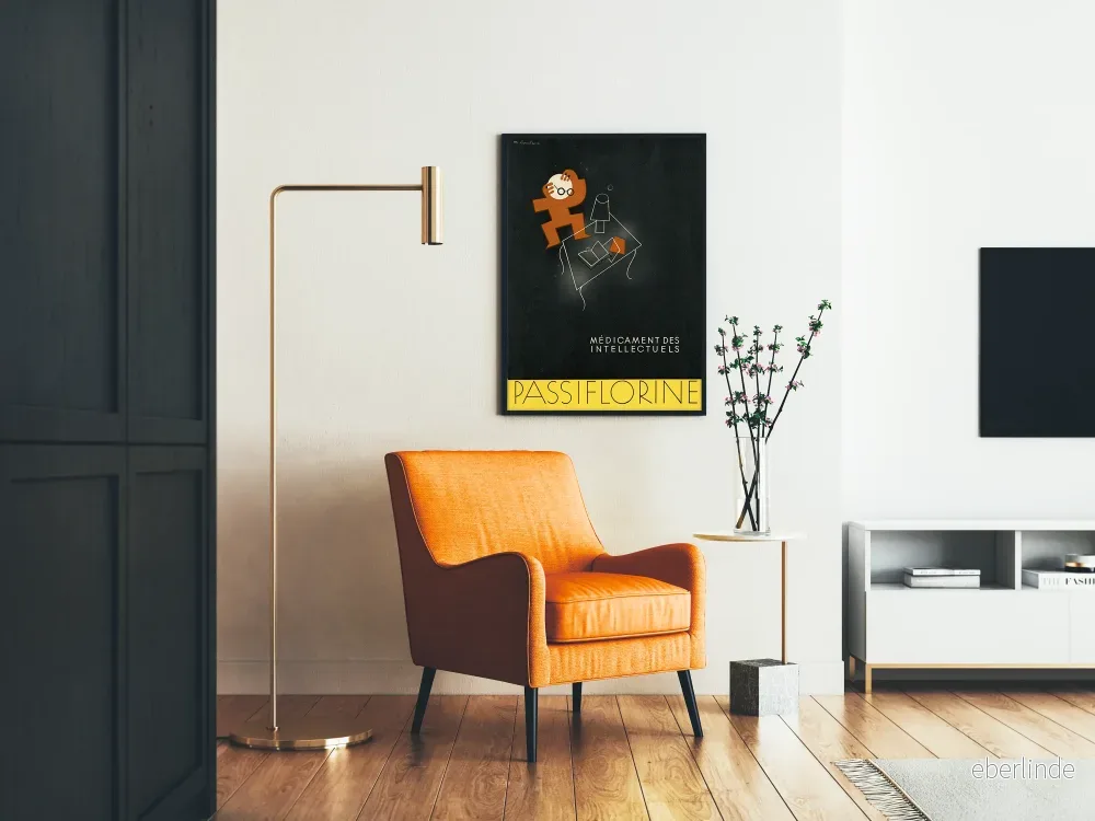 Vintageposter Passiflorine, intellektuellernas medicin - Bild 2