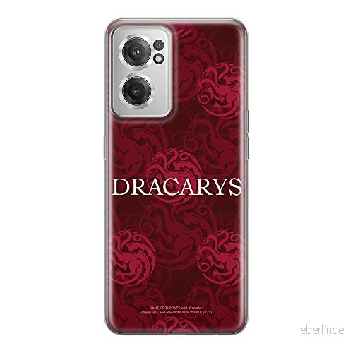 ERT GROUP mobiltelefonfodral för Oneplus NORD CE 2 originalt och officiellt licensierat Game of Thrones mönster 021 optimalt anpassad till formen på mobiltelefonen, fodral tillverkad av TPU plast 5905511288037