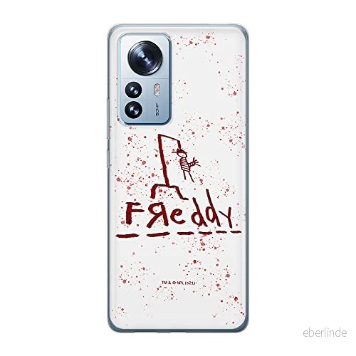 ERT GROUP mobiltelefonfodral för Xiaomi 12 / 12X originalt och officiellt licensierat Horror mönster Nightmare of Elm Street 009 anpassad till formen på mobiltelefonen, fodral tillverkad av TPU plast 5905511494612