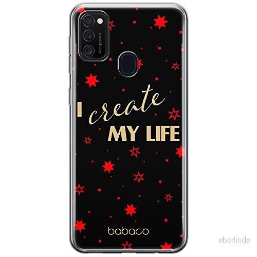 ERT GROUP mobiltelefonfodral för Samsung M21 originalt och officiellt licensierat Babaco mönster Positive vibes 006 optimalt anpassad till formen på mobiltelefonen, fodral tillverkad av TPU plast 5903932967357