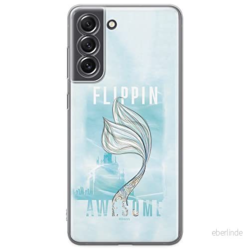 ERT GROUP mobiltelefonfodral för Samsung S21 FE originalt och officiellt licensierat Disney mönster Ariel 006 optimalt anpassad till formen på mobiltelefonen, fodral tillverkad av TPU plast 5904805507458
