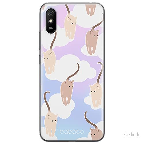 ERT GROUP mobiltelefonfodral för Xiaomi REDMI 9A originalt och officiellt licensierat Babaco mönster Cats 015 optimalt anpassad till formen på mobiltelefonen, fodral tillverkad av TPU plast 5905131072023