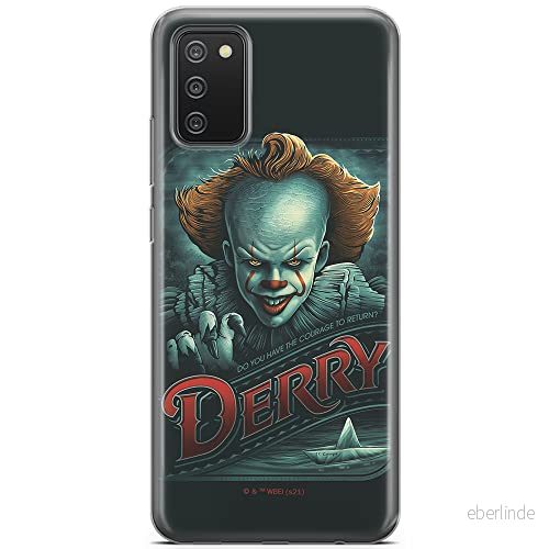 ERT GROUP mobiltelefonfodral för Samsung A02S originalt och officiellt licensierat Horror mönster It 021 optimalt anpassad till formen på mobiltelefonen, fodral tillverkad av TPU plast 5905511002398