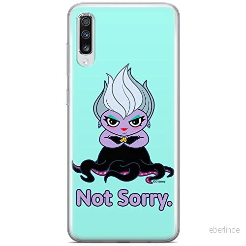ERT GROUP mobiltelefonfodral för Samsung A70 originalt och officiellt licensierat Disney mönster Ursula 004 optimalt anpassad till formen på mobiltelefonen, fodral tillverkad av TPU plast 5905131457585