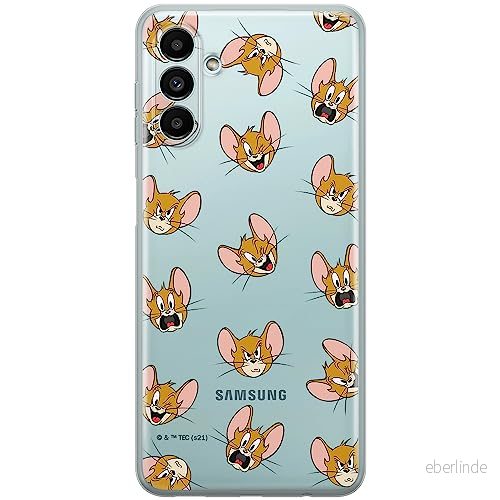 ERT GROUP mobiltelefonfodral för Samsung A13 5G/A04S originalt och officiellt licensierat Tom and Jerry mönster 008 optimalt anpassad till formen på mobiltelefonen, gedeeltelijk transparant 5904805574139
