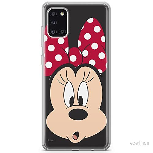 ERT GROUP mobiltelefonfodral för Samsung A31 originalt och officiellt licensierat Disney mönster Minnie 054 optimalt anpassad till formen på mobiltelefonen, fodral tillverkad av TPU plast 5903040213704