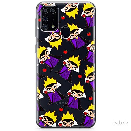 ERT GROUP mobiltelefonfodral för Samsung M31 originalt och officiellt licensierat Disney mönster The Evil Queen 003 optimalt anpassad till formen på mobiltelefonen, gedeeltelijk transparant 5905131470072