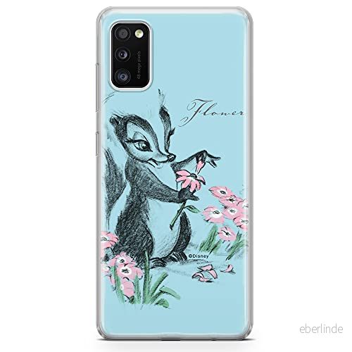 ERT GROUP mobiltelefonfodral för Samsung A41 originalt och officiellt licensierat Disney mönster Flower Skunk 001 optimalt anpassad till formen på mobiltelefonen, fodral tillverkad av TPU plast 5903537511306