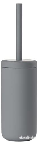 Zone Denmark Ume toalettborste, toalettborste i vacker dansk design, tillverkad av stengods med soft touch beläggning, diameter 10 cm, höjd 38,7 grå 5708760660346 Zone Denmark Ume toalettborste, toalettborste i vacker dansk design, tillverkad av stengods med soft touch beläggning, diameter 10 cm, höjd 38,7 grå 5708760660346