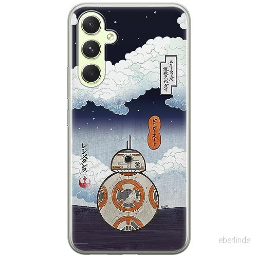 ERT GROUP mobiltelefonfodral för Samsung A54 5G originalt och officiellt licensierat Star Wars mönster BB 8 011 optimalt anpassad till formen på mobiltelefonen, fodral tillverkad av TPU plast 5905511797447
