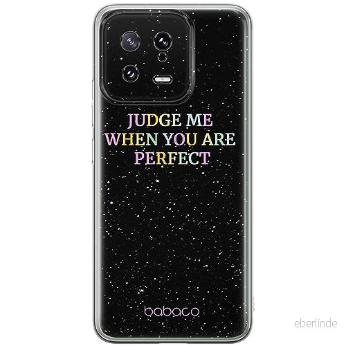 ERT GROUP mobiltelefonfodral för Xiaomi 13 originalt och officiellt licensierat Babaco mönster Judge me 002 optimalt anpassad till formen på mobiltelefonen, fodral tillverkad av TPU plast 5905511903480