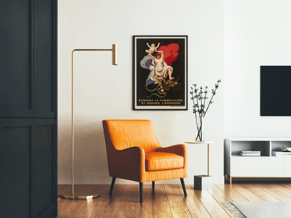 Vintageposter: Krossa tuberkulos och rädda barndomen - Bild 2