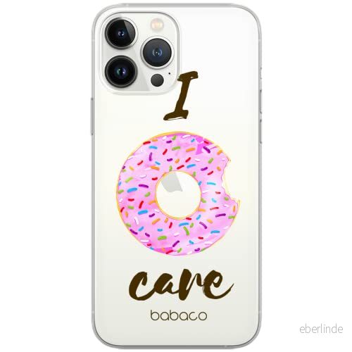 ERT GROUP mobiltelefonfodral för Xiaomi REDMI 10 originalt och officiellt licensierat Babaco mönster Donut 001 anpassad till formen på mobiltelefonen, gedeeltelijk transparant 5904805405952