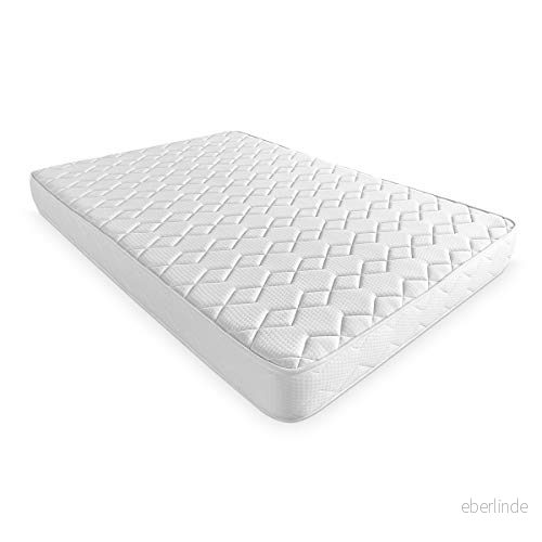 Duérmete Online Sena Vändbar Memory Skum Madrass, Komfort, Medelhög fasthet, vinter/sommar sida, 150x180, Vit 8445355021836