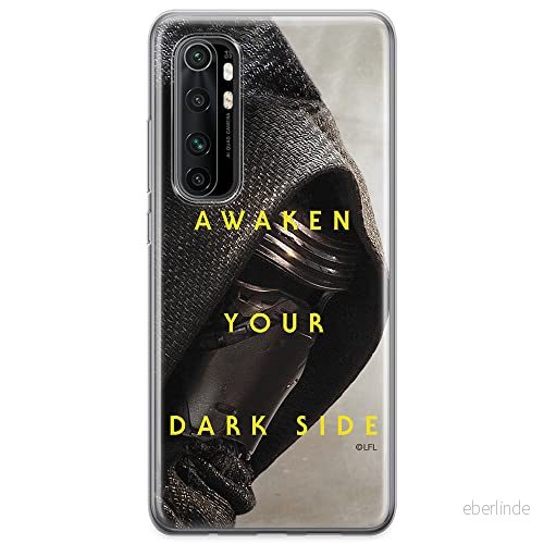 ERT GROUP mobiltelefonfodral för Xiaomi MI NOTE 10 Lite originalt och officiellt licensierat Star Wars mönster Kylo Ren 003 anpassad till formen på mobiltelefonen, fodral tillverkad av TPU plast 5904805593499