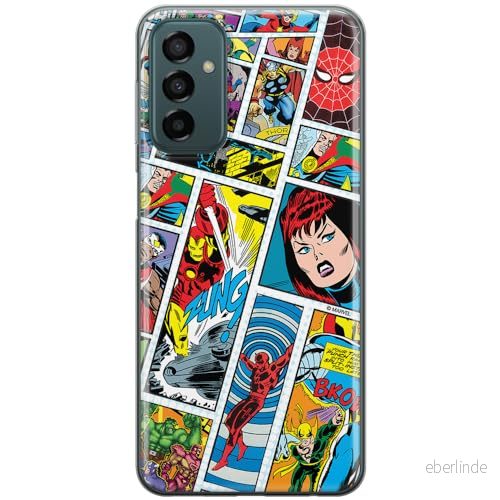 ERT GROUP mobiltelefonfodral för Samsung M13 4G/M23 5G/F23 originalt och officiellt licensierat Marvel mönster Avengers 034 anpassad till formen på mobiltelefonen, fodral tillverkad av TPU plast 5905511767716