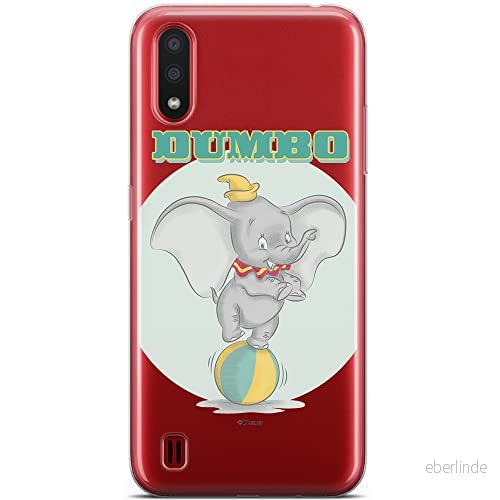 ERT GROUP mobiltelefonfodral för Samsung A01 originalt och officiellt licensierat Disney mönster Dumbo 006 optimalt anpassad till formen på mobiltelefonen, gedeeltelijk transparant 5904805418747