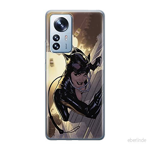 ERT GROUP mobiltelefonfodral för Xiaomi 12 / 12X originalt och officiellt licensierat DC mönster Catwoman 006 optimalt anpassad till formen på mobiltelefonen, fodral tillverkad av TPU plast 5905511478568