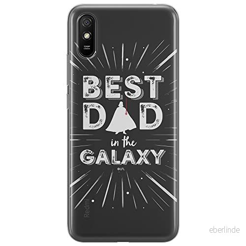 ERT GROUP mobiltelefonfodral för Xiaomi REDMI 9A originalt och officiellt licensierat Star Wars mönster Darth Vader 005 optimalt anpassad till formen på mobiltelefonen, fodral tillverkad av TPU plast 5903040369739