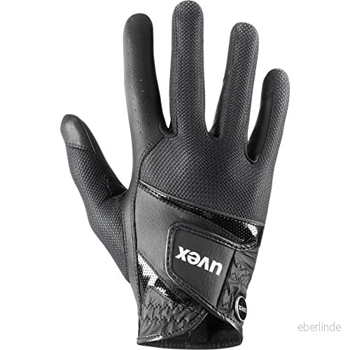 uvex sumair flexibel ridhandske för dam och herr hållbar optimal ventilation black 8.5 4043197322339