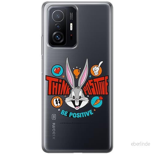 ERT GROUP mobiltelefonfodral för Xiaomi 11T 5G / PRO originalt och officiellt licensierat Looney Tunes mönster Bugs 020 anpassad till formen på mobiltelefonen, gedeeltelijk transparant 5905795084080
