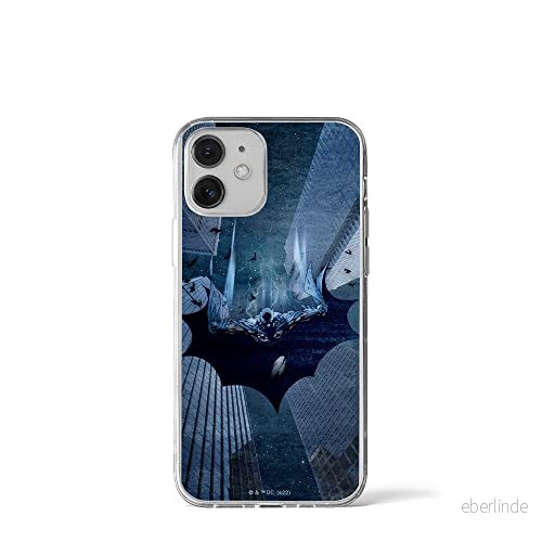 ERT GROUP mobiltelefonfodral för Iphone 12 Mini originalt och officiellt licensierat DC mönster Batman 071 optimalt anpassad till formen på mobiltelefonen, fodral tillverkad av TPU plast 5905131529763