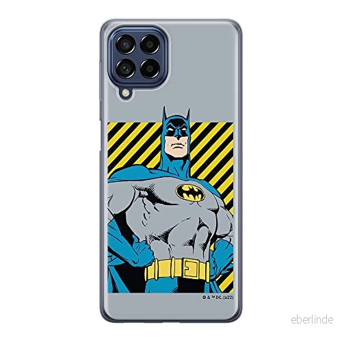 ERT GROUP mobiltelefonfodral för Samsung M33 5G originalt och officiellt licensierat DC mönster Batman 069 optimalt anpassad till formen på mobiltelefonen, fodral tillverkad av TPU plast 5905511358235