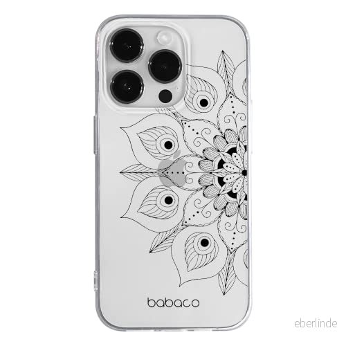 ERT GROUP mobiltelefonfodral för Apple Iphone 14 PRO originalt och officiellt licensierat Babaco mönster Mandalas 002 optimalt anpassad till formen på mobiltelefonen, gedeeltelijk transparant 5905131917836