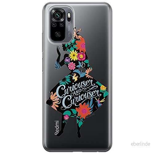 ERT GROUP mobiltelefonfodral för Xiaomi REDMI NOTE 10/ 10S originalt och officiellt licensierat Disney mönster Alice 002 optimalt anpassad till formen på mobiltelefonen, gedeeltelijk transparant 5903537190754