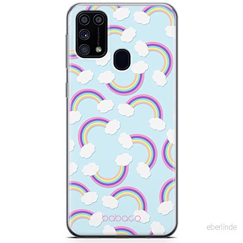 ERT GROUP mobiltelefonfodral för Samsung M31 originalt och officiellt licensierat Babaco mönster Rainbow 002 optimalt anpassad till formen på mobiltelefonen, fodral tillverkad av TPU plast 5904805418761