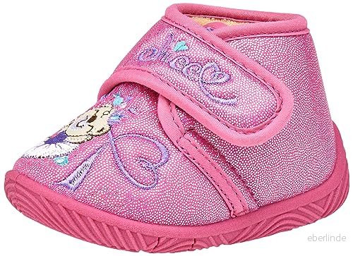 Chicco Toffel Varm Tyg för flickor, Rosa, 19 EU, Rosa 8051182432181