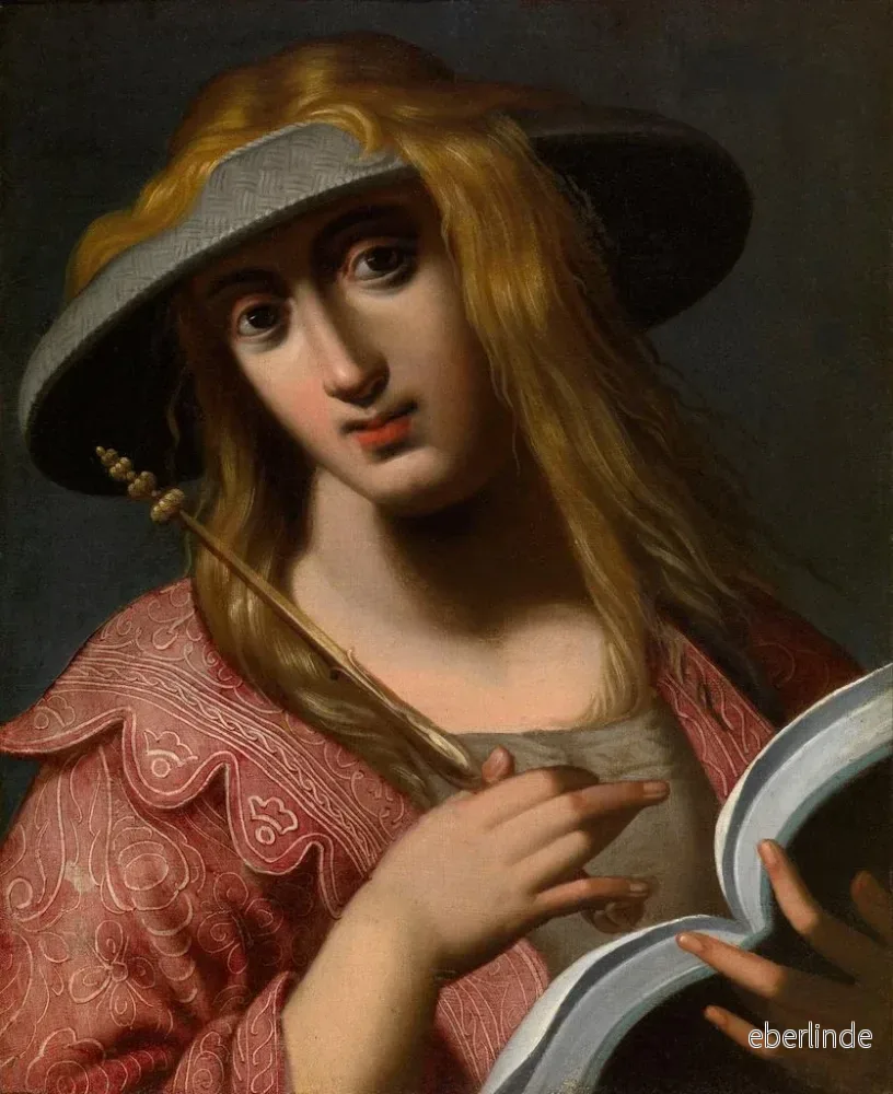 Målning Sibylle - Abraham Janssens - Bild 2