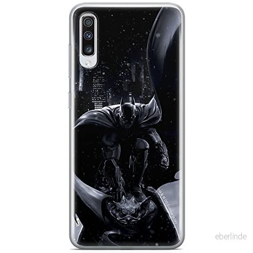 ERT GROUP mobiltelefonfodral för Samsung A70 originalt och officiellt licensierat DC mönster Batman 021 optimalt anpassad till formen på mobiltelefonen, fodral tillverkad av TPU plast 5902980472547