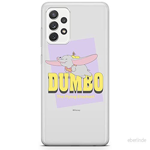 ERT GROUP mobiltelefonfodral för Samsung A73 5G originalt och officiellt licensierat Disney mönster Dumbo 005 optimalt anpassad till formen på mobiltelefonen, fodral tillverkad av TPU plast 5904805510946