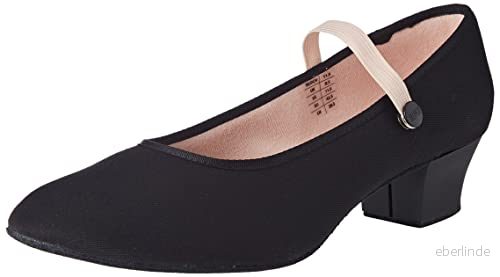 Bloch Dam Tempo Canvas moderna och jazz dansskor, Svart 39,5 EU, svart, 39.5 EU 8857014861637