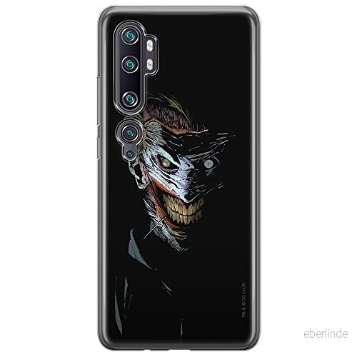 ERT GROUP mobiltelefonfodral för Xiaomi MI NOTE 10 / PRO originalt och officiellt licensierat DC mönster Joker 011 anpassad till formen på mobiltelefonen, fodral tillverkad av TPU plast 5904805584299
