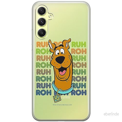 ERT GROUP mobiltelefonfodral för Samsung A34 5G originalt och officiellt licensierat Scooby Doo mönster 003 optimalt anpassad till formen på mobiltelefonen, gedeeltelijk transparant 5905511777531