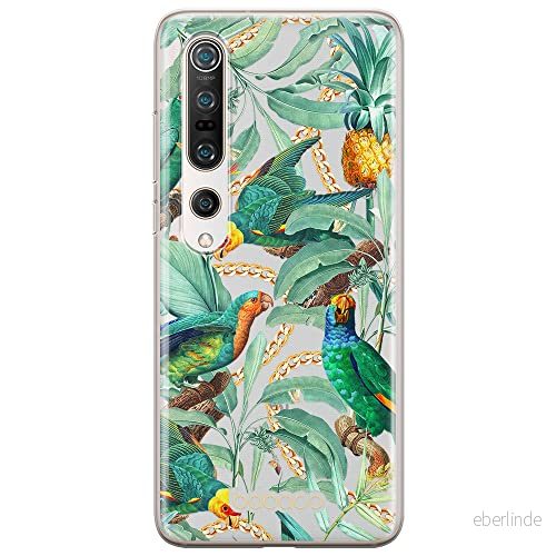 ERT GROUP mobiltelefonfodral för Xiaomi MI 10 / PRO originalt och officiellt licensierat Babaco mönster Flowers 058 optimalt anpassad till formen på mobiltelefonen, gedeeltelijk transparant 5905131370860
