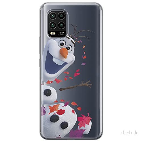 ERT GROUP mobiltelefonfodral för Xiaomi MI 10 LITE originalt och officiellt licensierat Disney mönster Olaf 003 optimalt anpassad till formen på mobiltelefonen, gedeeltelijk transparant 5903537144894