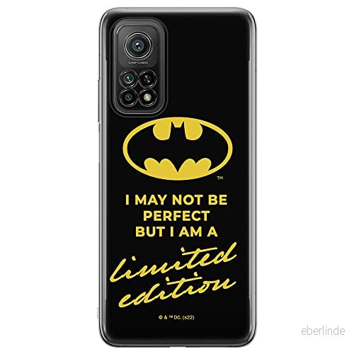 ERT GROUP mobiltelefonfodral för Xiaomi MI 10 LITE originalt och officiellt licensierat DC mönster Batman 062 optimalt anpassad till formen på mobiltelefonen, fodral tillverkad av TPU plast 5905131517197
