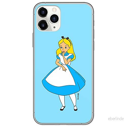 ERT GROUP mobiltelefonfodral för Iphone 11 PRO MAX originalt och officiellt licensierat Disney mönster Alice 010 optimalt anpassad till formen på mobiltelefonen, fodral tillverkad av TPU plast 5905131190222