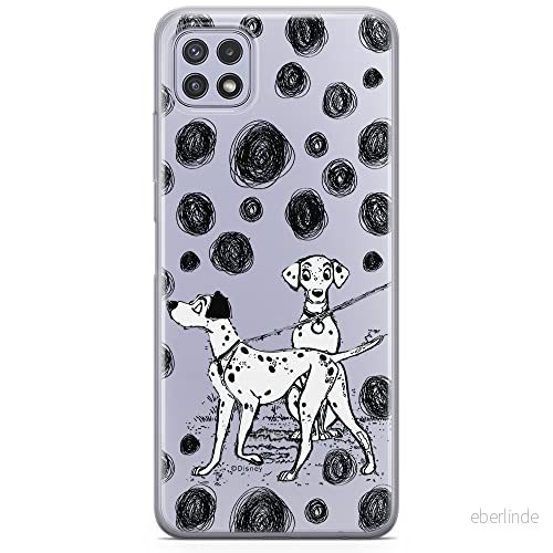 ERT GROUP mobiltelefonfodral för Samsung A22 5G originalt och officiellt licensierat Disney mönster Dalmatian 002 optimalt anpassad till formen på mobiltelefonen, gedeeltelijk transparant 5903932801798