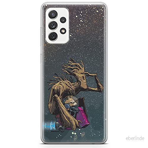 ERT GROUP mobiltelefonfodral för Samsung A33 5G originalt och officiellt licensierat Marvel mönster Guardians of the Galaxy 004 anpassad till formen på mobiltelefonen, fodral tillverkad av TPU plast 5904805344725