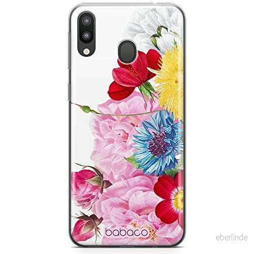 ERT GROUP mobiltelefonfodral för Samsung M20 originalt och officiellt licensierat Babaco mönster Flowers 056 optimalt anpassad till formen på mobiltelefonen, fodral tillverkad av TPU plast 5905131358653