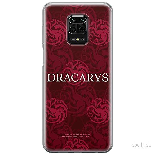 ERT GROUP mobiltelefonfodral för Xiaomi REDMI NOTE 9 PRO/ 9S originalt och officiellt licensierat Game od Thrones mönster of 021, fodral tillverkad av TPU plast 5903932696028