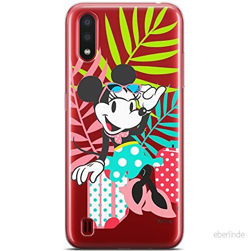 ERT GROUP mobiltelefonfodral för Samsung A01 originalt och officiellt licensierat Disney mönster Minnie 029 optimalt anpassad till formen på mobiltelefonen, gedeeltelijk transparant 5904805432668