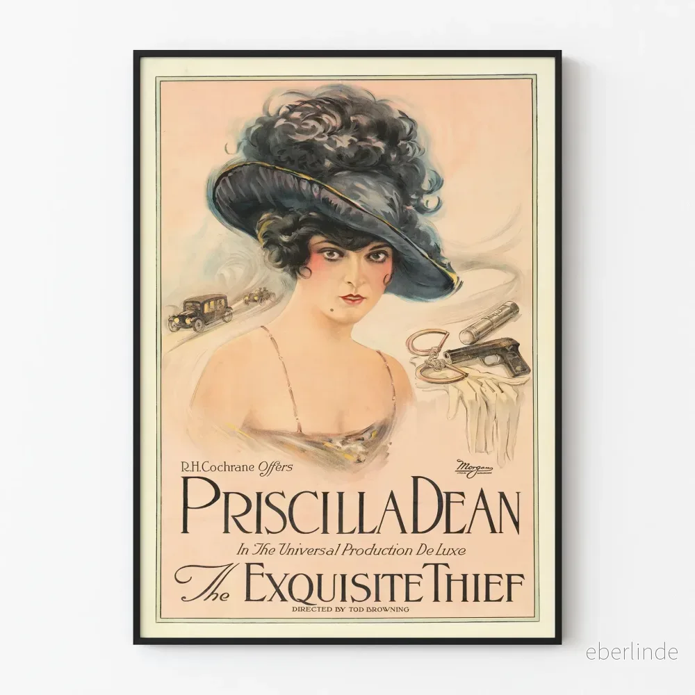 Vintageposter The Exquisite Thief Priscilla Dean