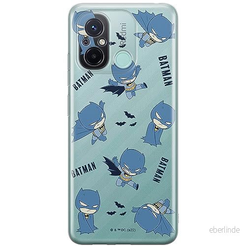 ERT GROUP mobiltelefonfodral för Xiaomi REDMI 12C/ 11A originalt och officiellt licensierat DC mönster Batman 076 optimalt anpassad till formen på mobiltelefonen, gedeeltelijk transparant 5905511849627